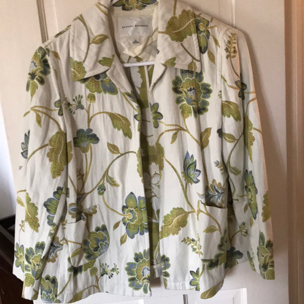 Banana Republic Swing coat open front coat